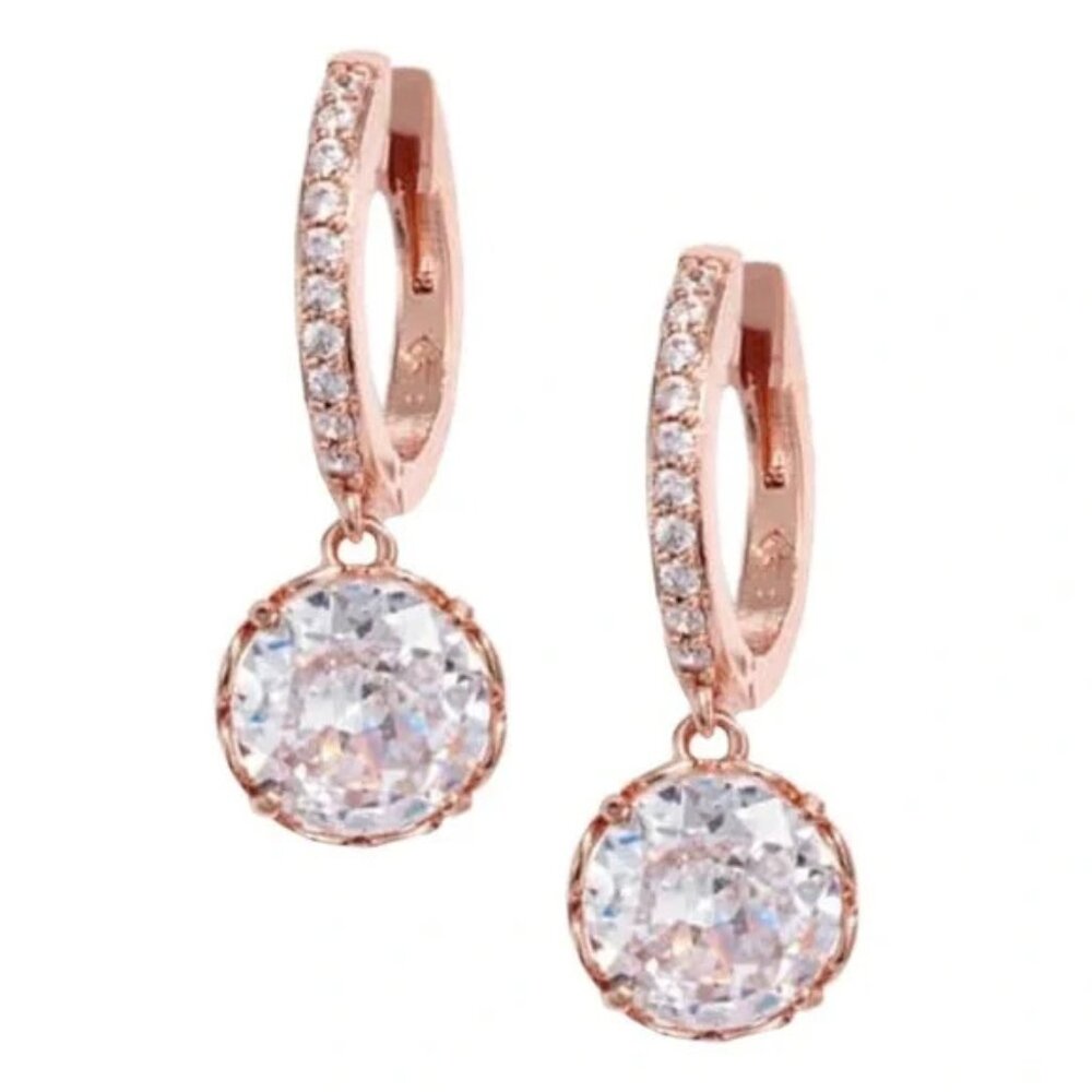 KATE SPADE • That Sparkle Huggie Hoop Earrings